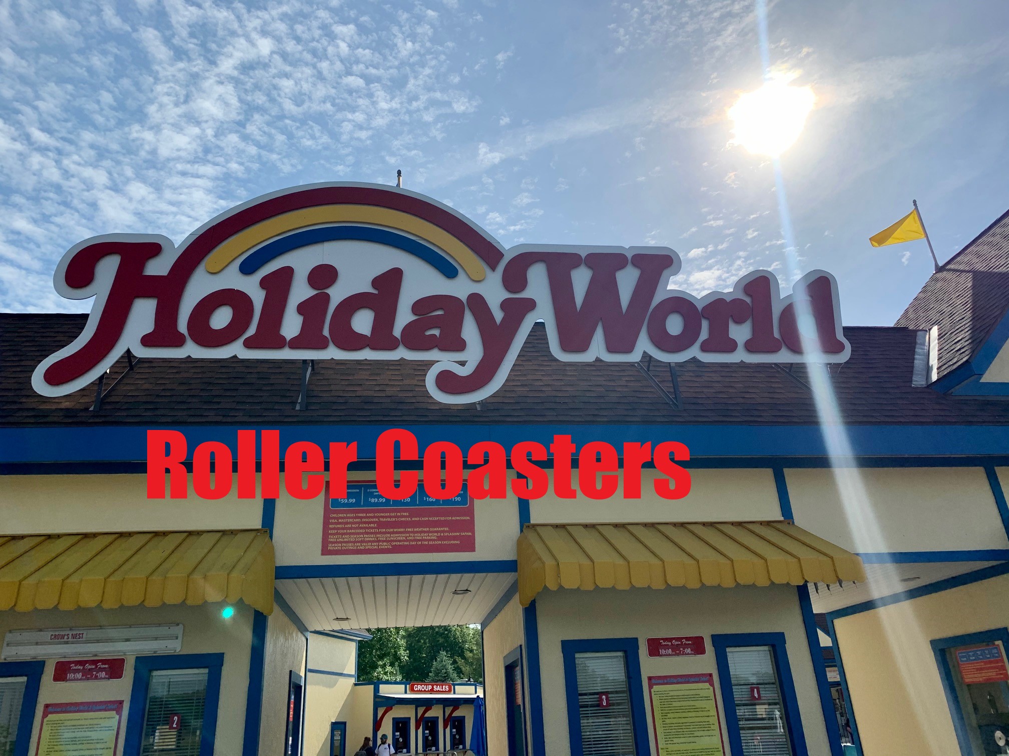 Holiday World Roller Coasters - Theme Park Coaster Crazy